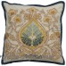 Darby Home Co Greenmeadow Damask Pattern Cotton Throw Pillow DBYH3184